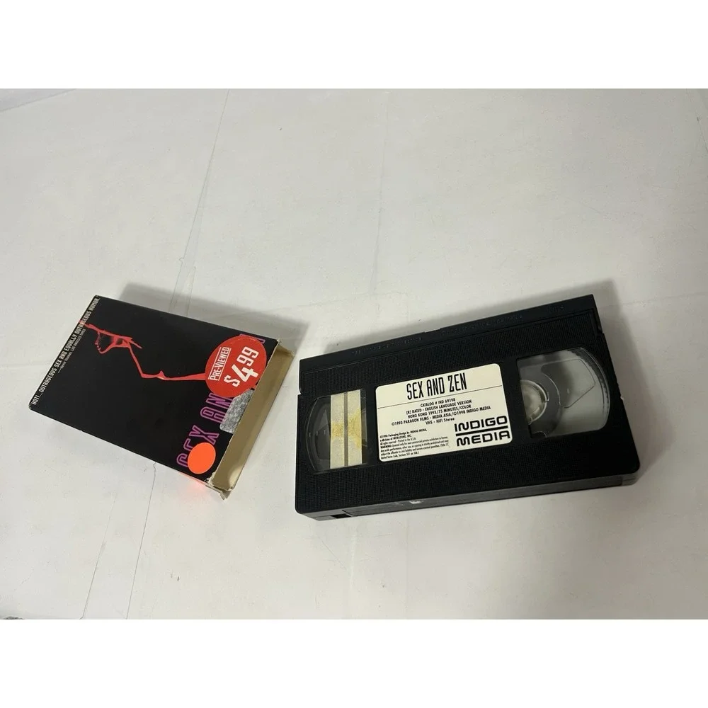 Sex and Zen VHS - Amy Yip - Lawrence‎ Ng - Isabella Chow Video Tape 1998